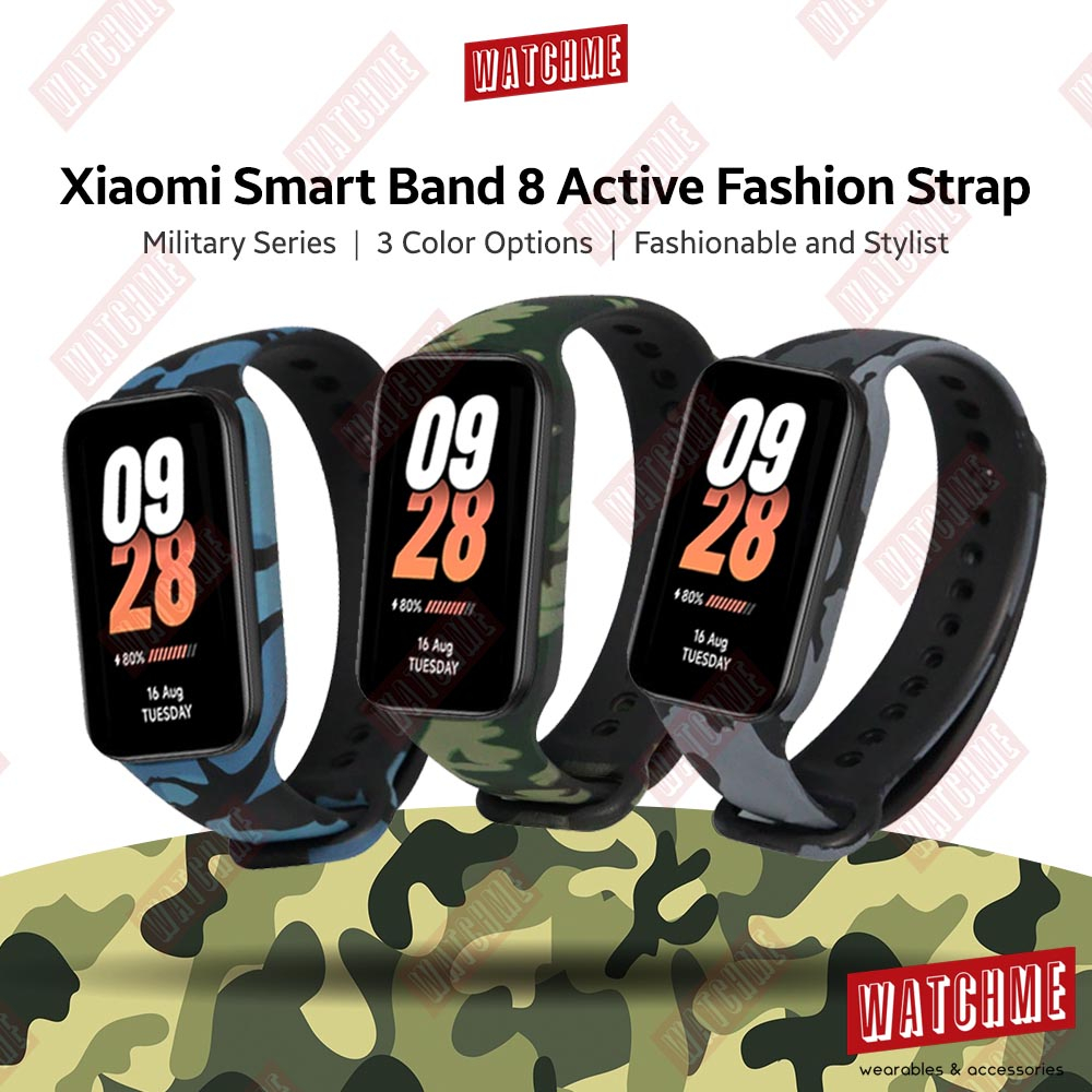 Xiaomi Smart Band 8 Active Strap Military Series Sport Design 3