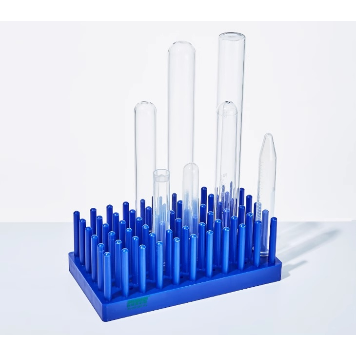 Test tube rack drain rack 66 column flow cytometry peg tube rack ...