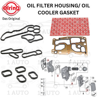 ELRING GERMANY OIL FILTER HOUSING COOLER GASKET BMW N47 DIESEL ENGINE