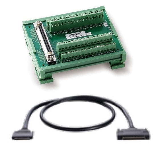 ADLINK DIN68S01 Terminal Board + 1M Cable with One 68pin SCSIII