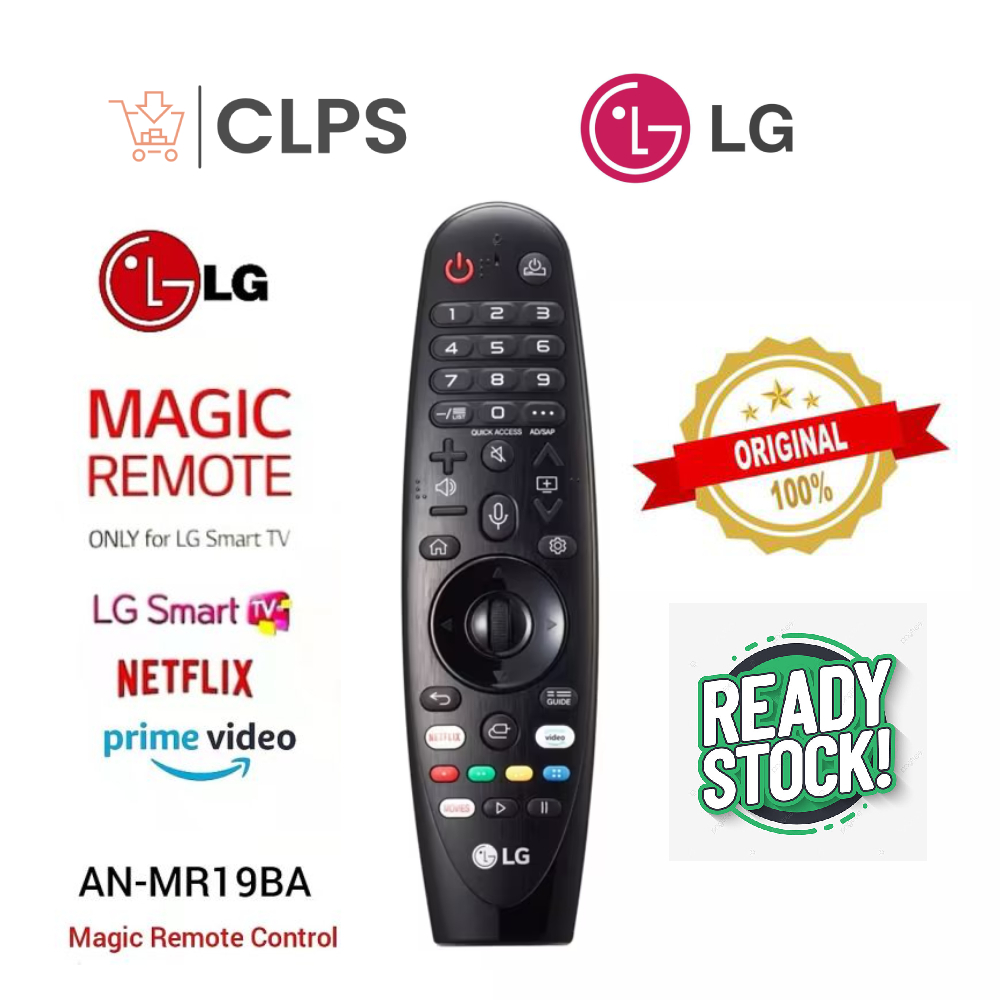 (100% Original) LG Magic Remote AN-MR19BA SMART TV REMOTE CONTROL ...