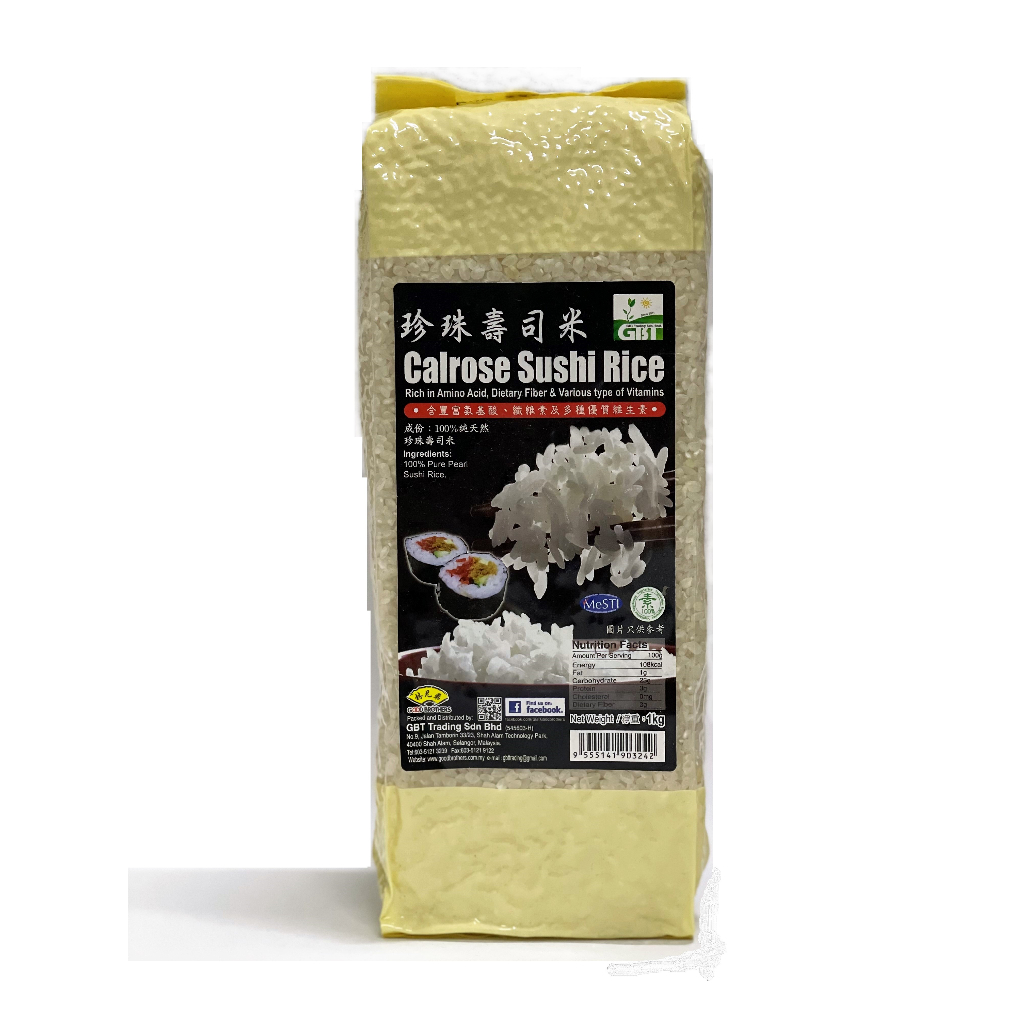 GBT Calrose Sushi Rice 珍珠寿司米 | Shopee Malaysia