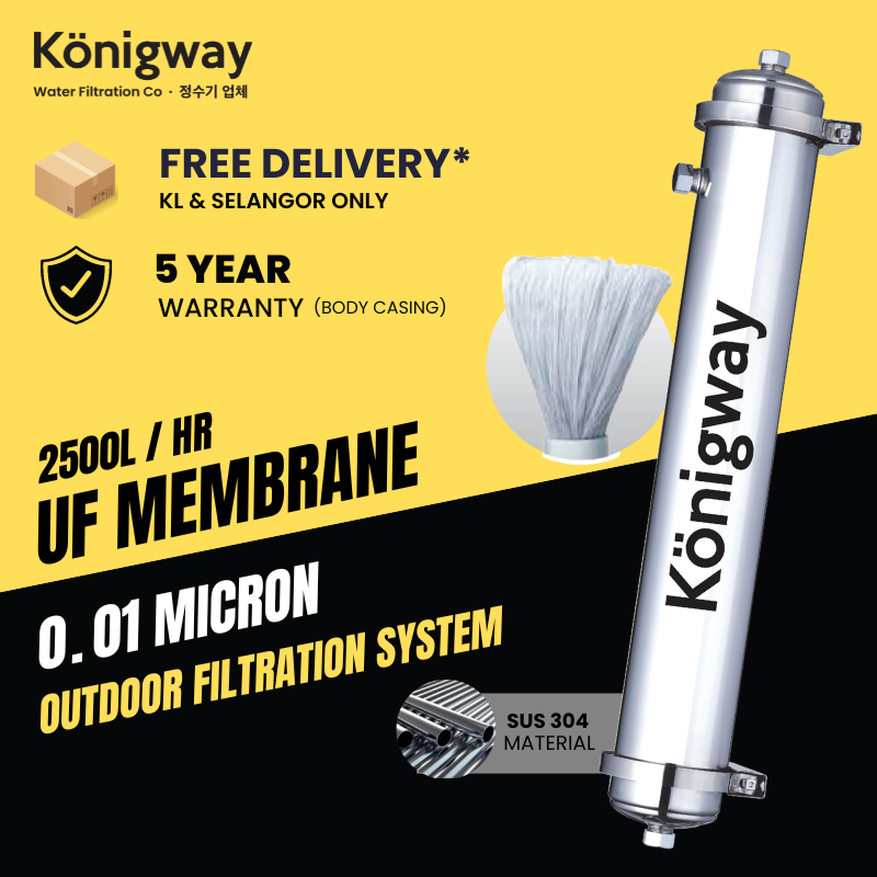(Klang Valley Only) Konigway UF Membrane Outdoor Filter Penapis Air