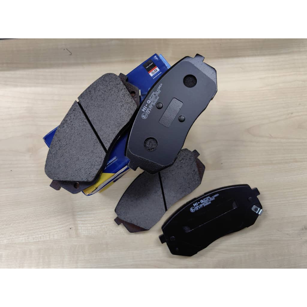 DISC BRAKE PAD FRONT (KOREA BRAND : HI-Q) [ SP-1196 ] HYUDNAI SONATA YF ...