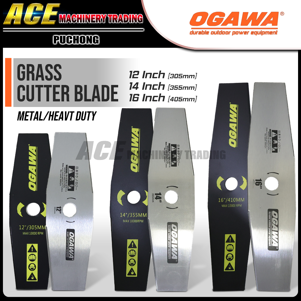[ 100 Original ] OGAWA Brush Cutter Metal Heavy Blade / Sawteeth Metal