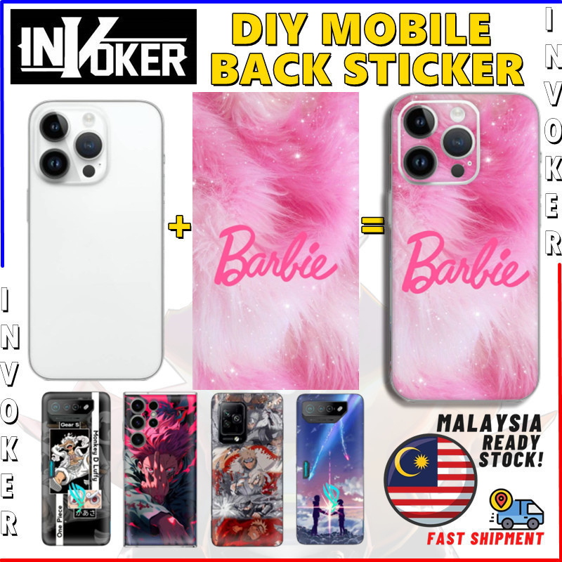 Back Sticker for iPhone 16 Pro Max / 15 14 13 12 11 Plus / Mini / XS ...