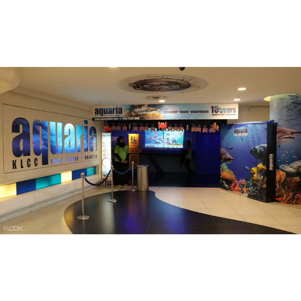 AQUARIA KLCC ENTRANCE TICKET 2023 OFF PEAK (WEEKDAY) SUPER PEAK