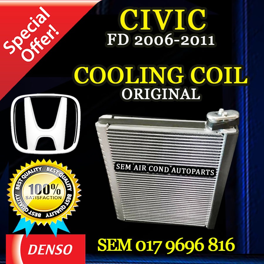 HONDA CIVIC FD 20062011 YEAR ORIGINAL DENSO ND COOLING COIL