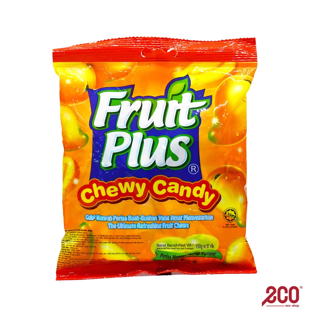 Fruit Plus Mango Flavour Chewy Candy 150g | Shopee Malaysia