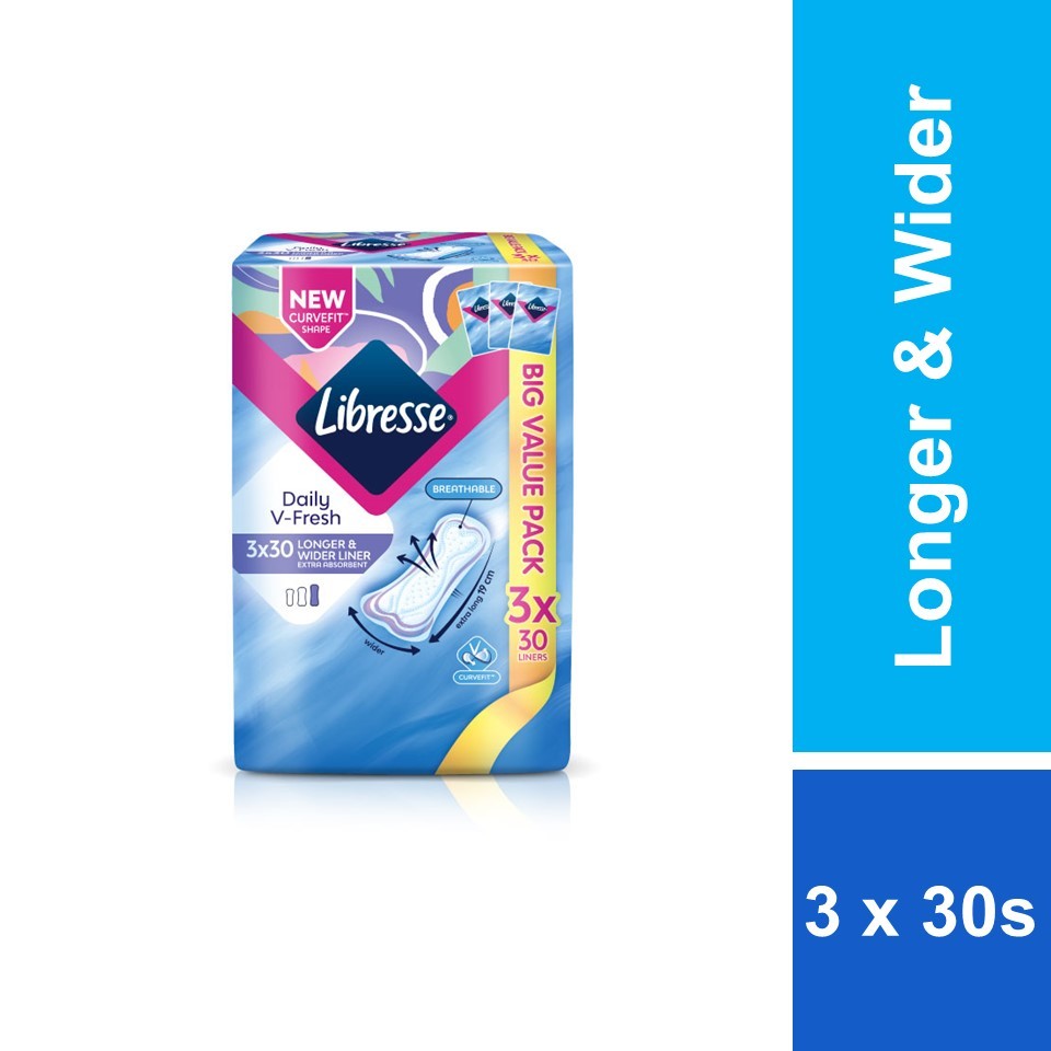 Libresse Slim Panty Liner 3 x 32 – Wmart