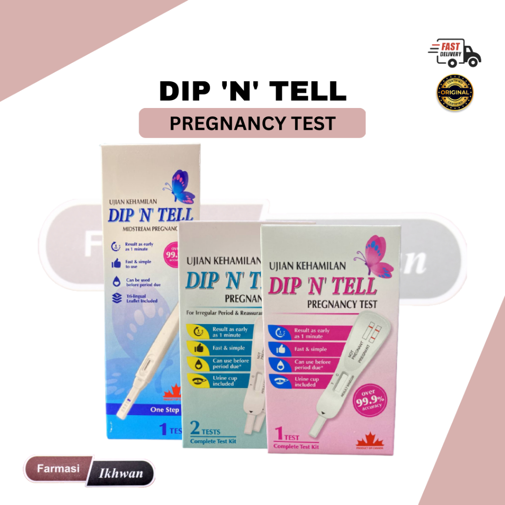 Dip N Tell Pregnancy Test | Shopee Malaysia