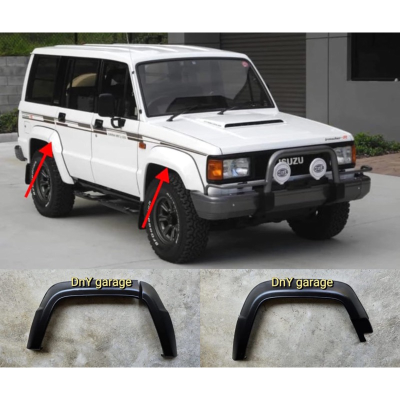 Isuzu trooper original design fender flares Shopee Malaysia