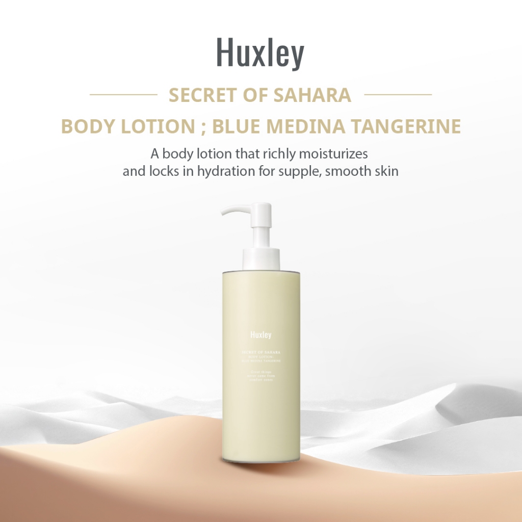 Huxley Body Lotion Blue Medina Tangerine (300ml) Shopee Malaysia