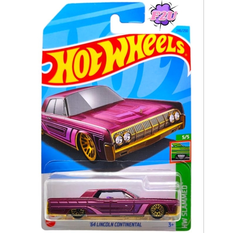 Hot Wheels 64 Lincoln Continental Case A 2024 | Shopee Malaysia