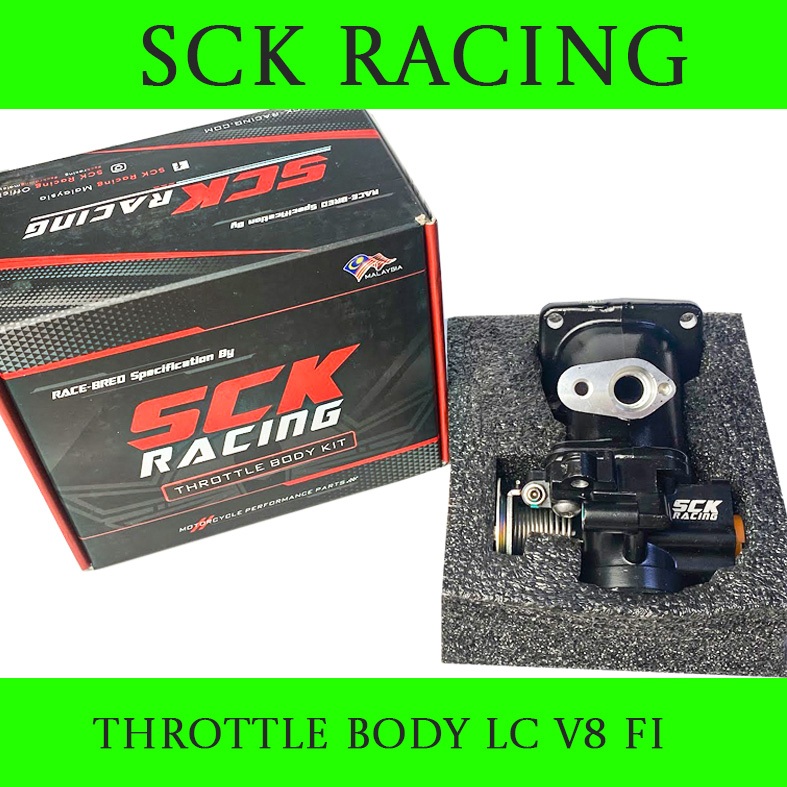 SCK RACING Throttle Body Kit LC V8 Fi 32mm 34mm 36mm | Shopee Malaysia