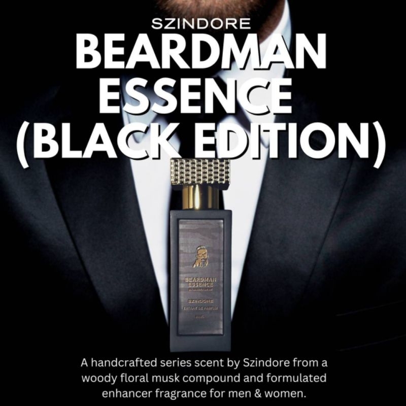 Szindore Beardman Black Series edition Extrait de Perfume (EDP ...