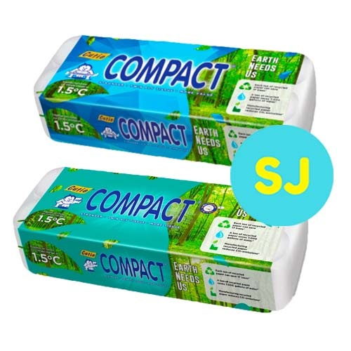 Cutie Compact Toilet Rolls 10 rolls / Premier Toilet Rolls Tissue (Free ...