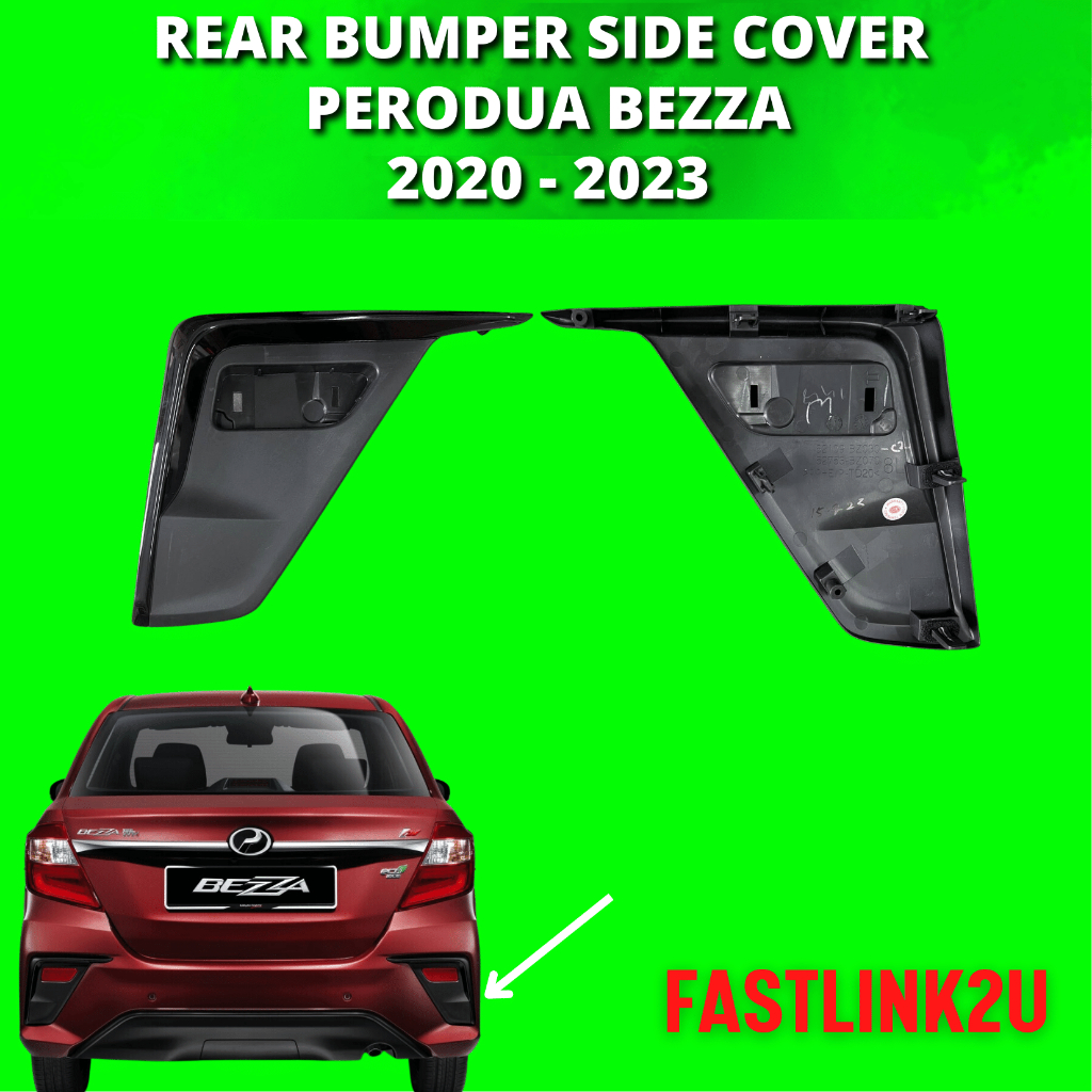 Perodua Bezza 2020 - 2023 Rear Bumper Side Cover Bumper Belakang ...