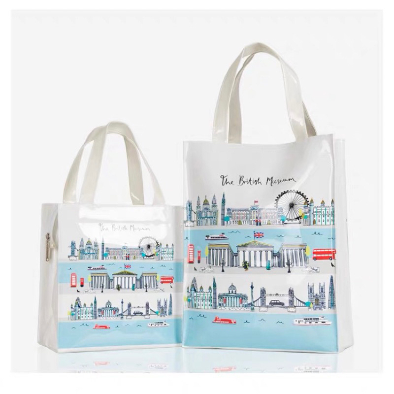 Harrods PVC Shopper Bag Small Size Medium Size | Shopee Malaysia