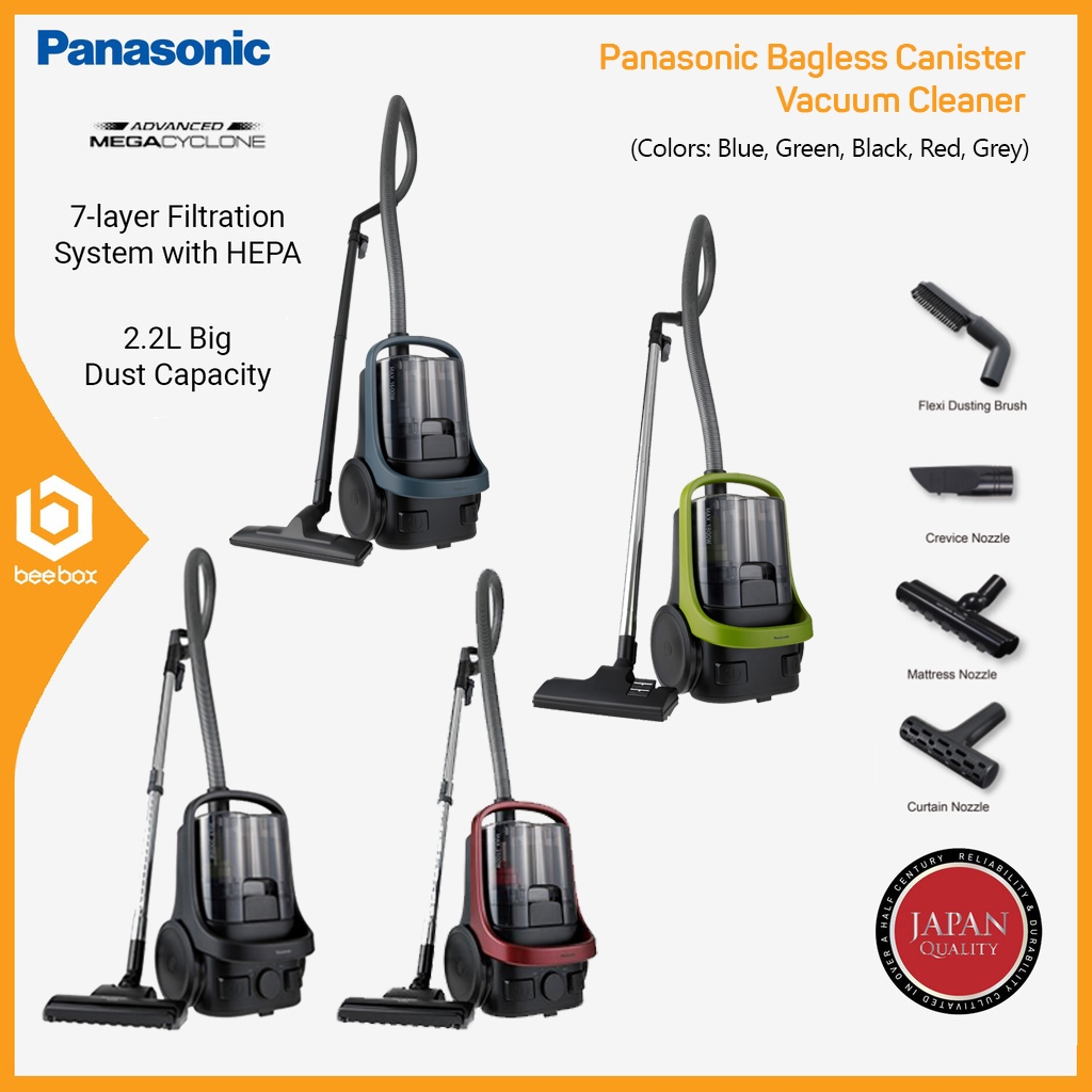 Panasonic [MCCL60] Powerful Cyclone Bagless Canister Vacuum Cleaner
