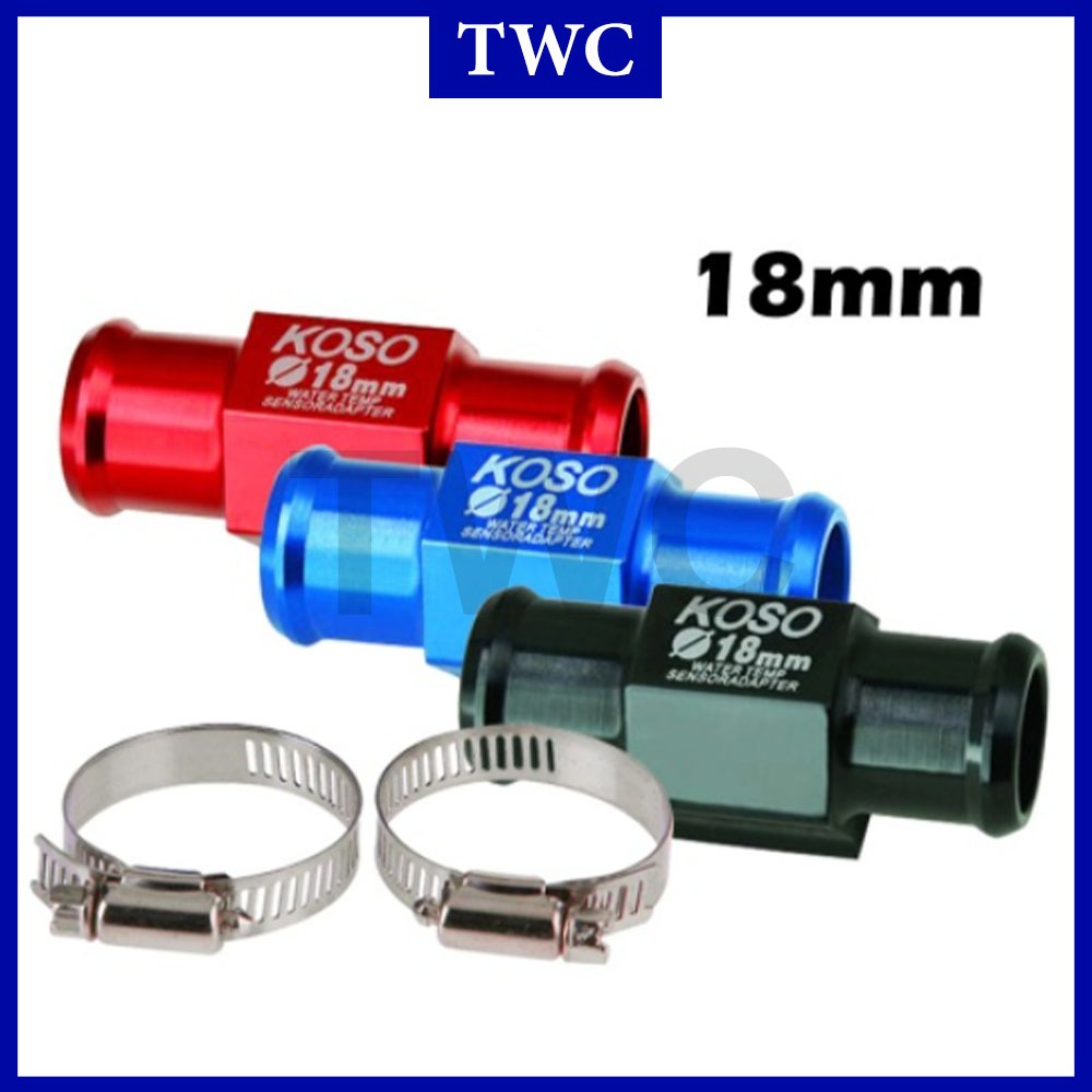 TWC Water Temperature Sensor Adapter Joint Pipe Temp Hose Gauge