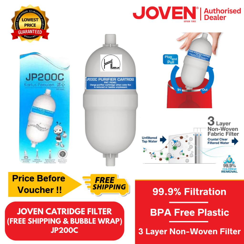 [FREE SHIPPING + BUBBLE WRAP] Joven Water Purifier Filter Cartridge
