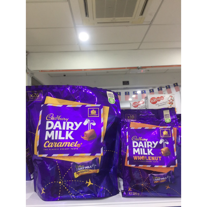 CADBURY DAIRY MILK 120G/300G (CARAMEL, WHOLENUT) Shopee Malaysia