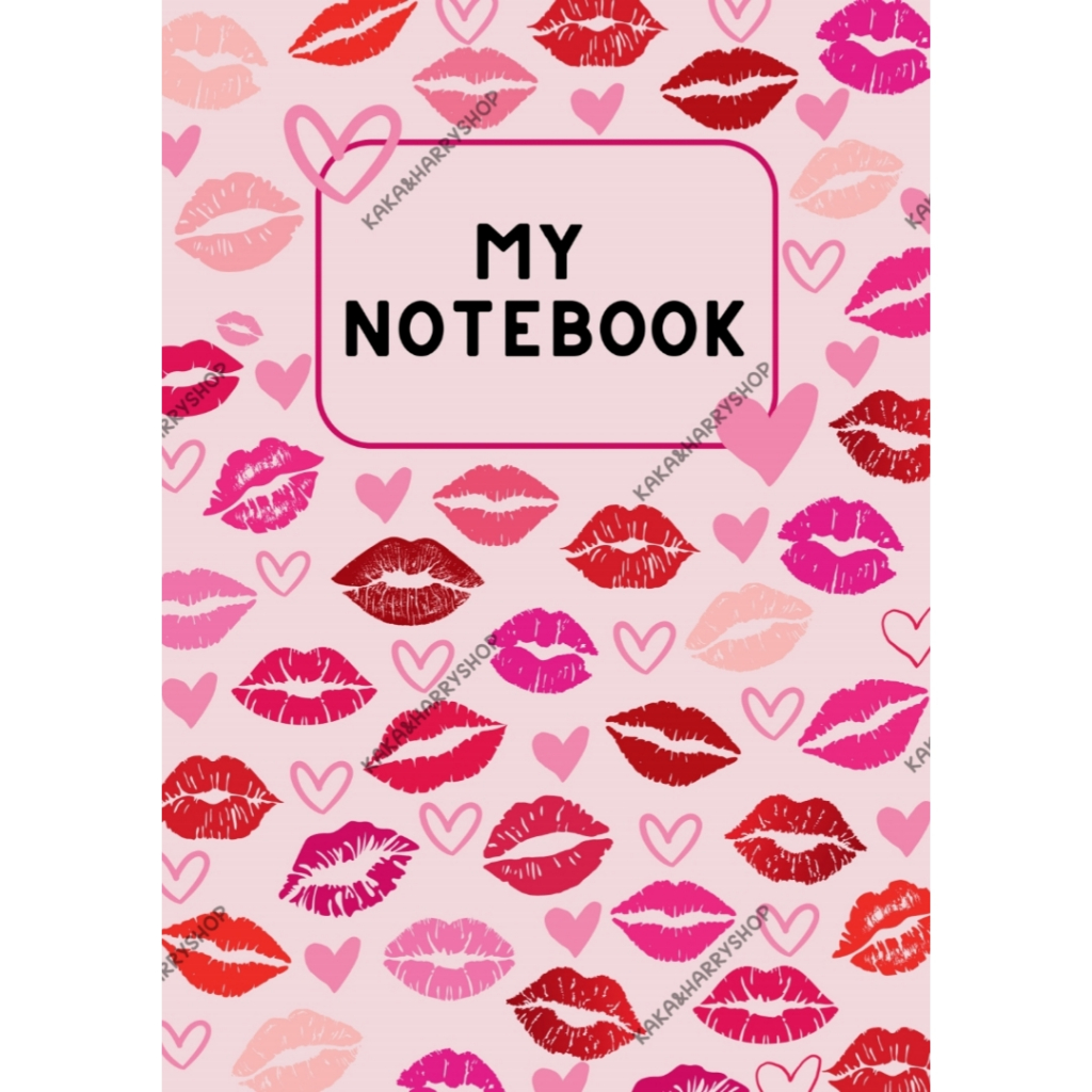 LIPS NOTEBOOK PRINTABLE PDF | Shopee Malaysia