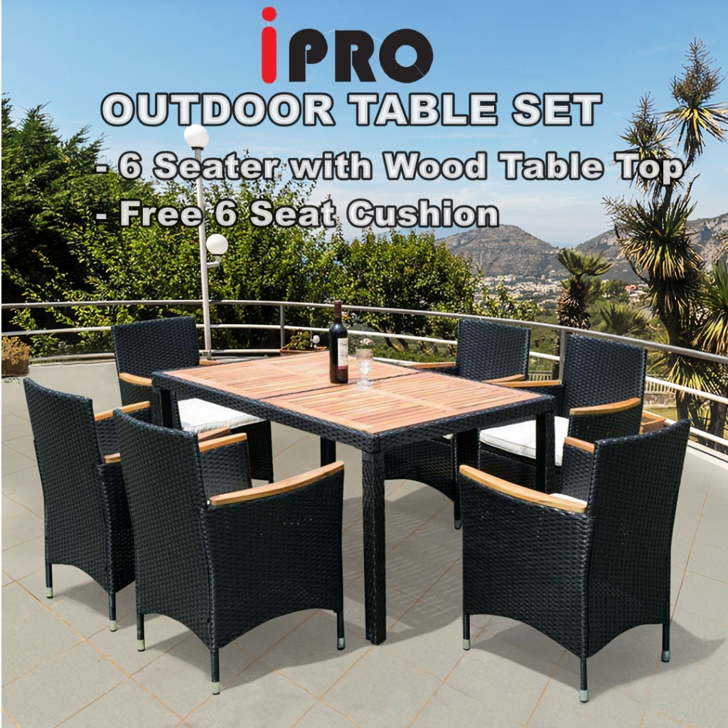 IPRO Outdoor Chair and Table Set Balcony Garden Table and Chair Set