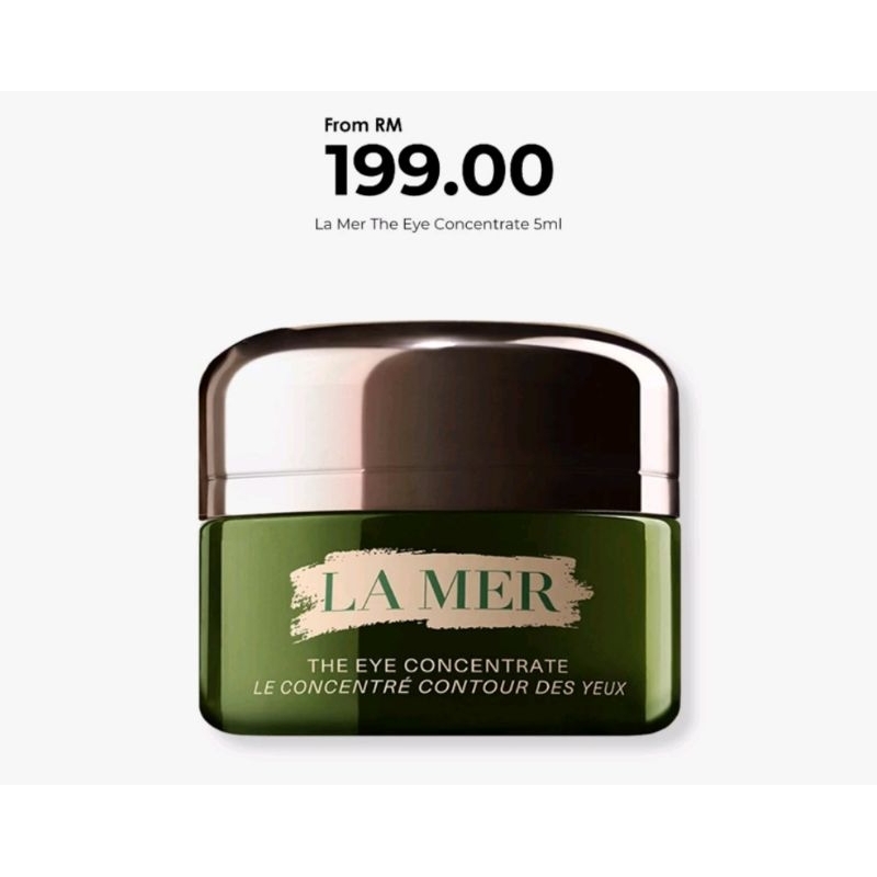 💯La Mer The Eye Concentrate 5ml Shopee Malaysia