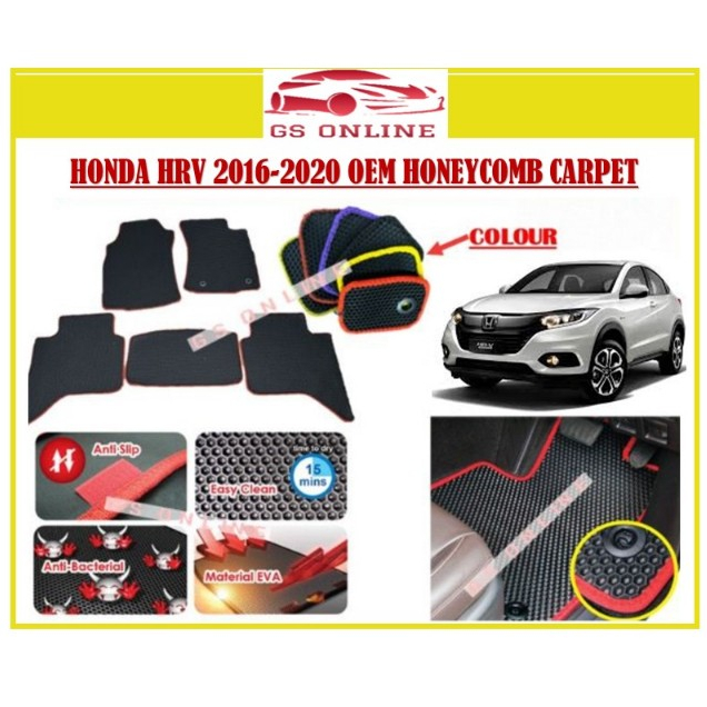 HONDA HRV HRV 2016 2018 2020 OEM GSMAT CARPET CAR FLOOR MAT KARPET