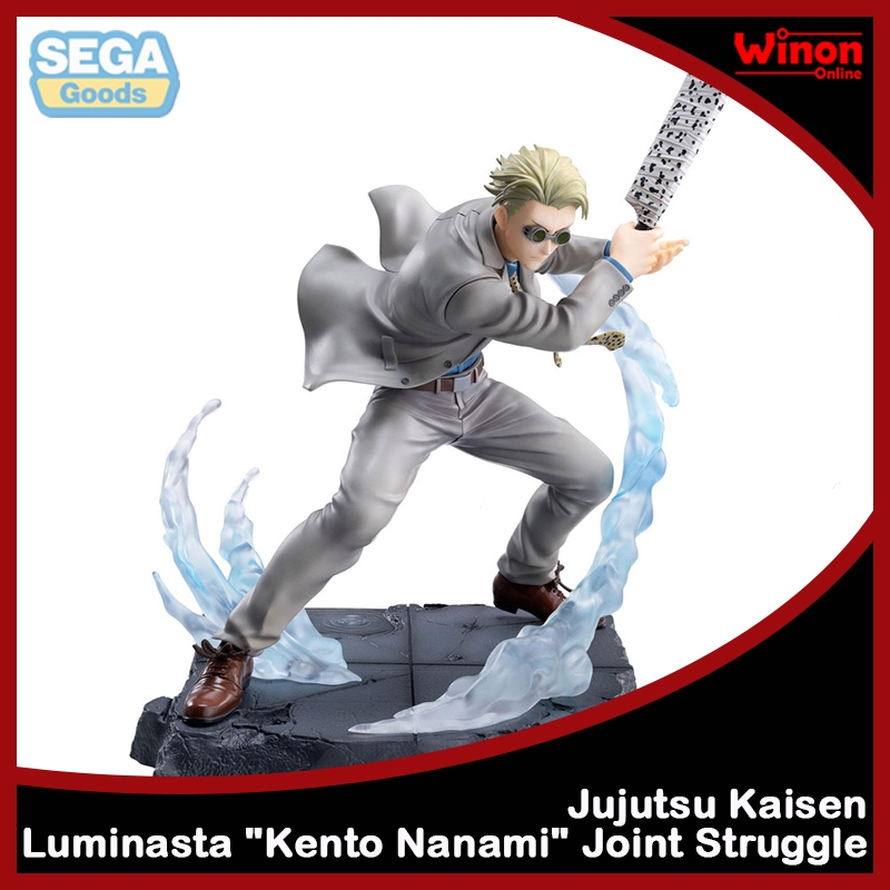 Statua Kento Nanami Joint Struggle Luminasta - SEGA Jujutsu Kaisen, Collezione Da Display