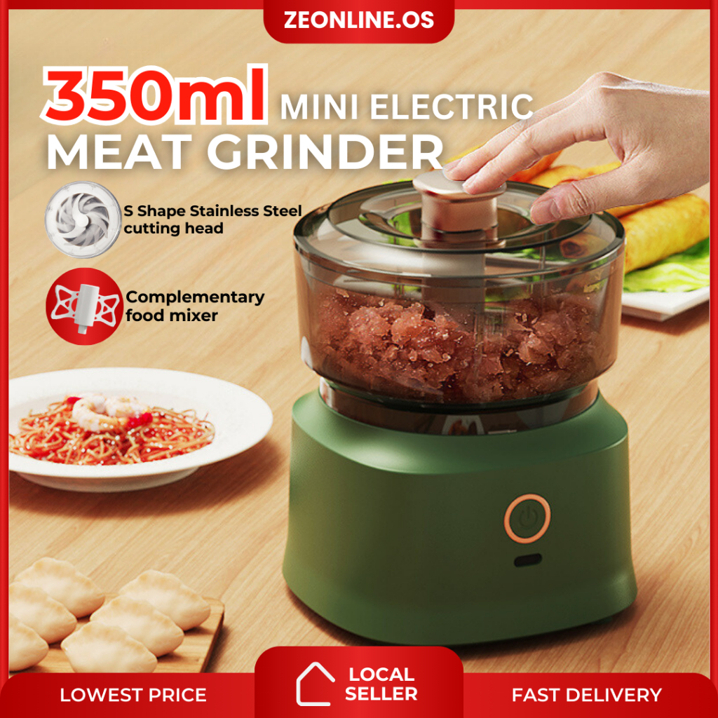 Multifunction Electric Meat Grinder Mincer Garlic Chopper Food Fruits
