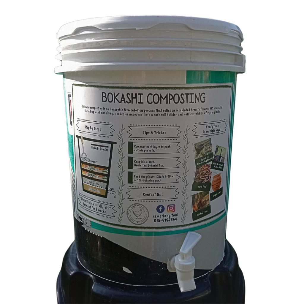 Compost Bin / Tong Kompos / Bokashi Shopee Malaysia