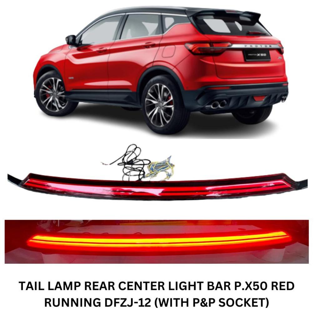 Proton X50 NEW DESIGN Clear Casing No Crack Line DRL Tail lamp Tail ...