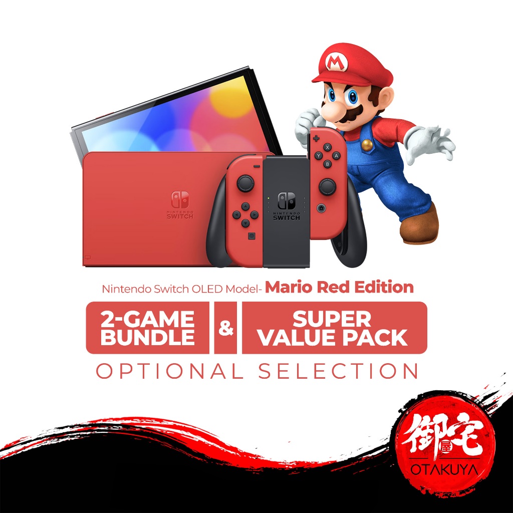 Nintendo Switch - OLED Model: Mario Red Edition