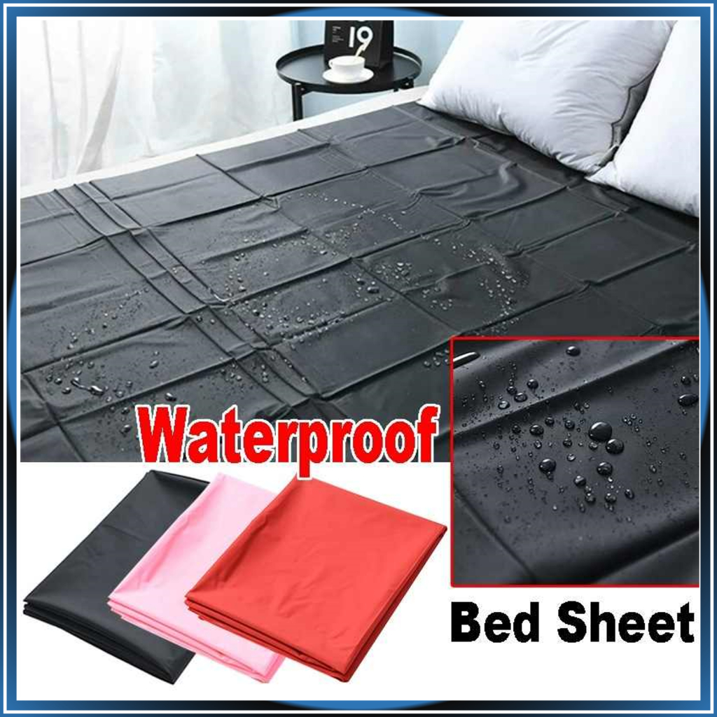 Bed Sheets Waterproof PVC Vinyl Mattress Cover 130CM x 220CM Clinic