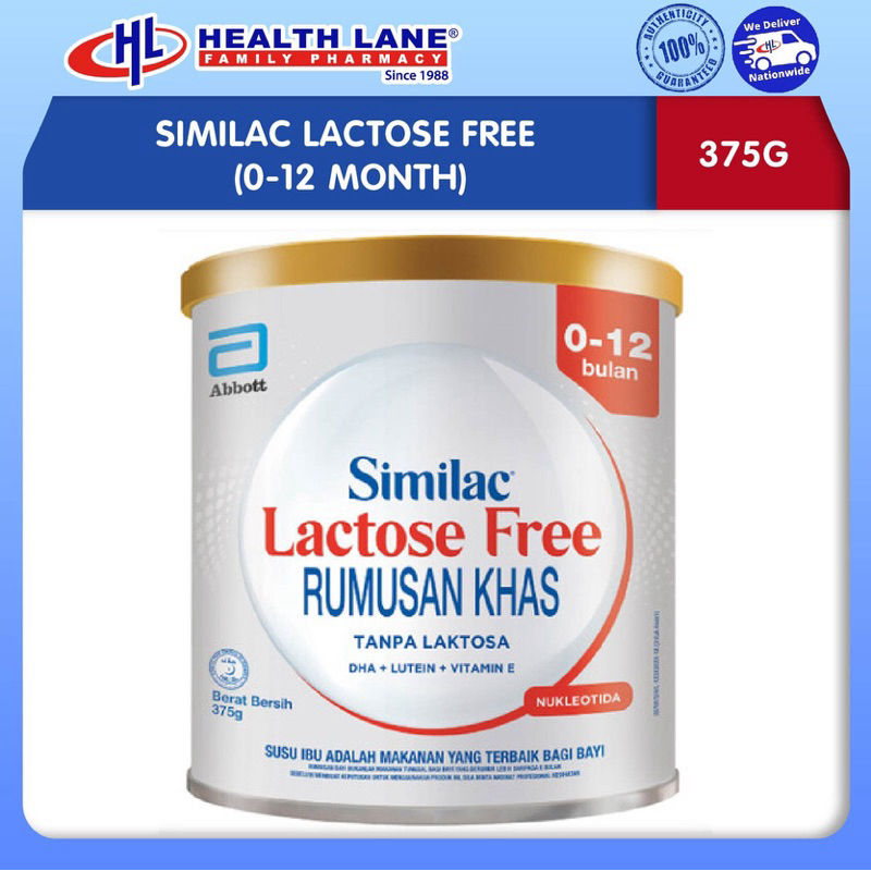 Similac Lactose Free 0-12 Months Baby Milk 375g | Shopee Malaysia