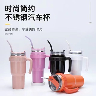350/480ml Animals Straps Stainless Steel Vacuum Flask Coffee Tea Milk  Travel Straw Cup Cute Bear