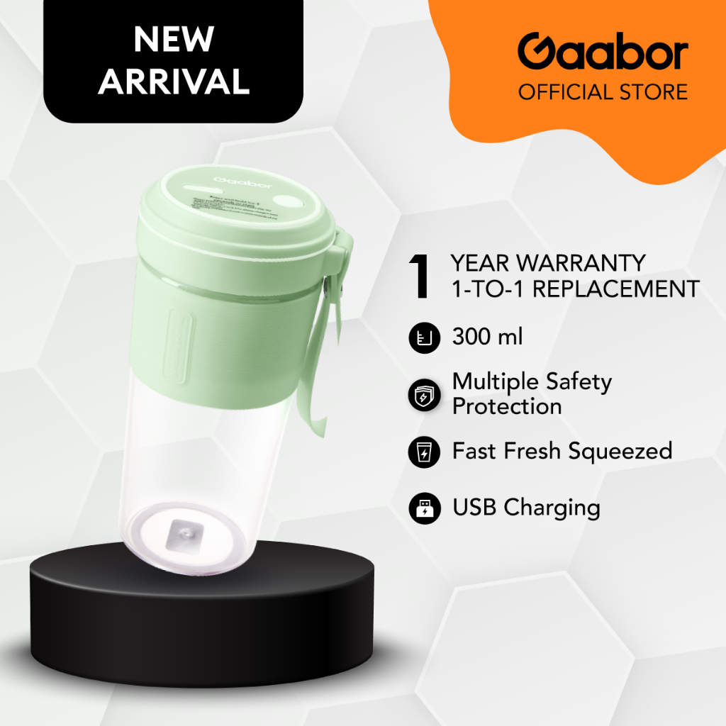 Gaabor Mini Portable Juicer Food Grade (300ml) FP3EGN01A Shopee Malaysia