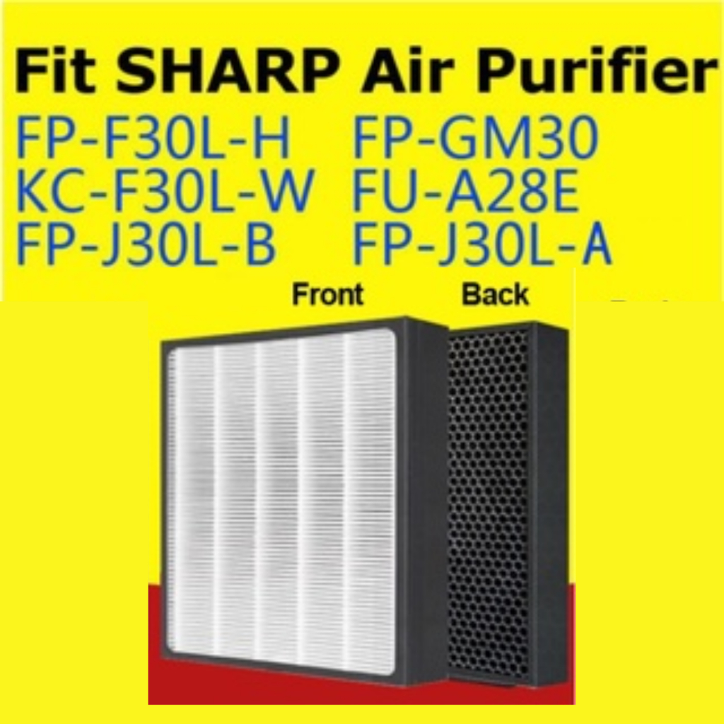 Replacement for FZF30HFE SHARP FZ-F30HFE FP-F30 FP-GM30 KC-F30 FP-J30-A/B FP-30L-H FPJ30LA FU-Y28 air purifier filter