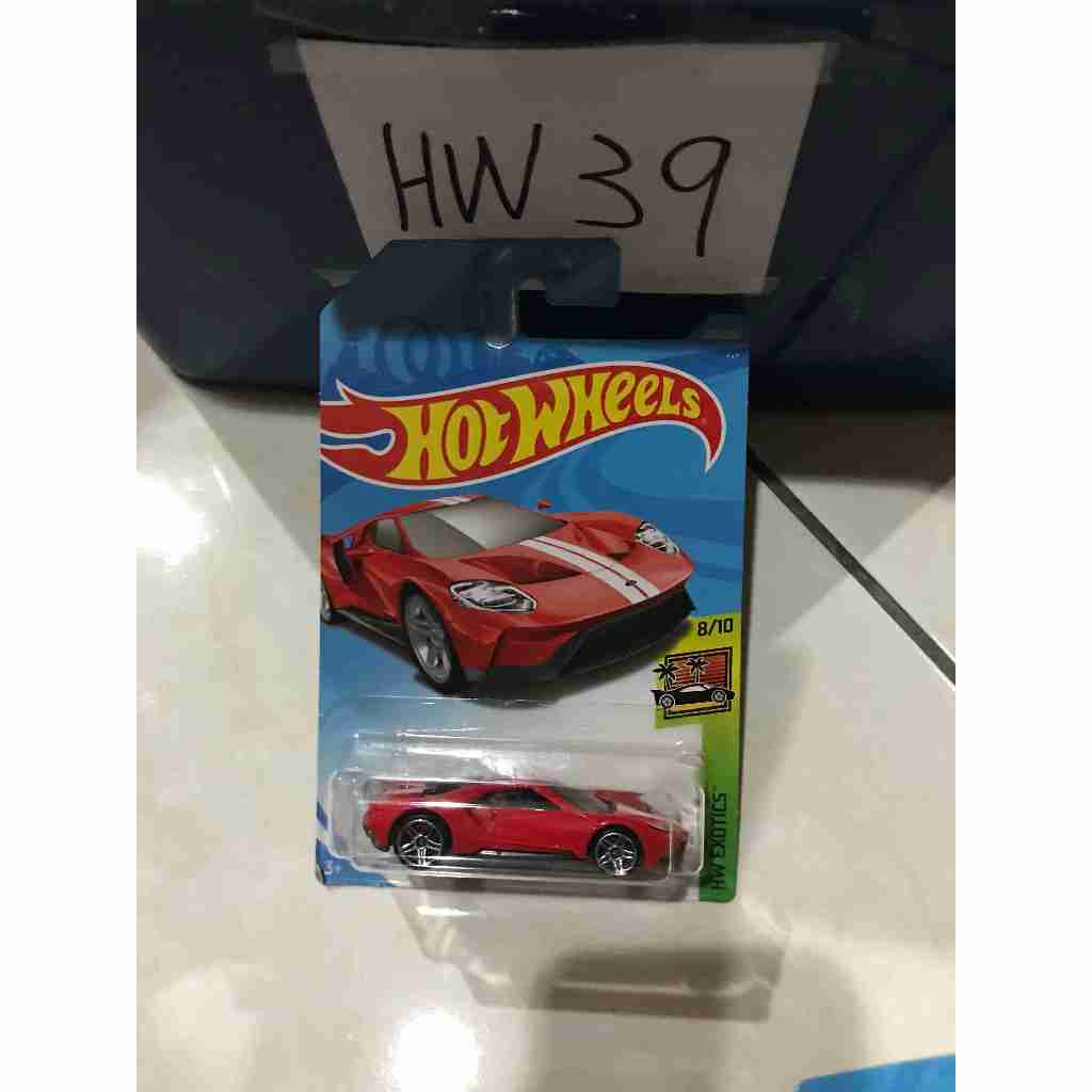 Mattel Hotwheels 17 Ford GT RED Price For 1 HW36 Shopee Malaysia