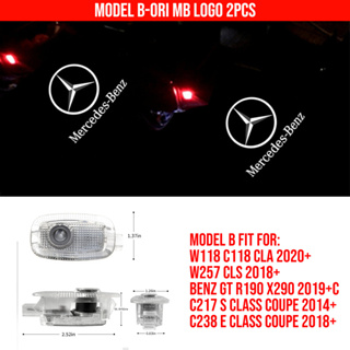 Mercedes Benz led Car Door welcome light led projector For W205 C205 coupe  C238 W118 W117 W176 W177 W213 X166 X253