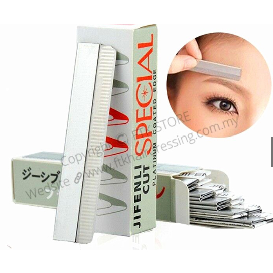Original Japan Feather Cut Special Platinum Coated Edge Razor Blades ...