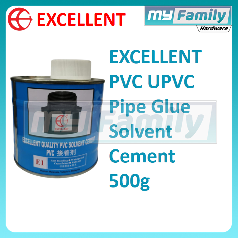 Excellent Pvc Upvc Pipe Glue Solvent Cement G Fast Bond Premium Quality High Strength