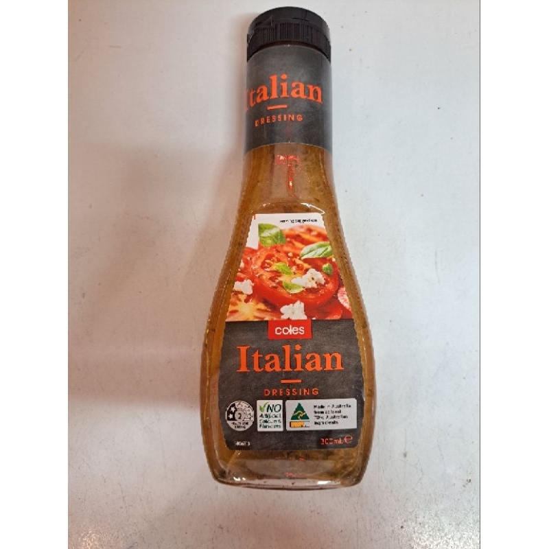 Coles Dressing Italian / Balsamic / Caeser Shopee Malaysia