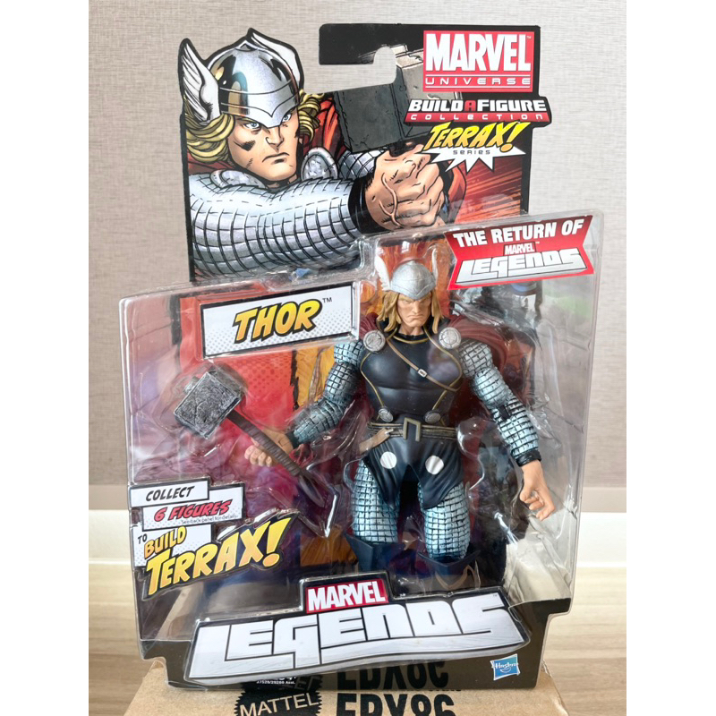 Marvel Legends THOR from Build-A-Figure Terrax Wave Hasbro new sealed ...