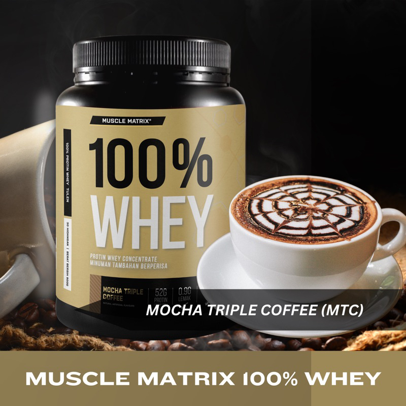 MUSCLE MATRIX 100% WHEY PROTEIN [HALAL] | Shopee Malaysia