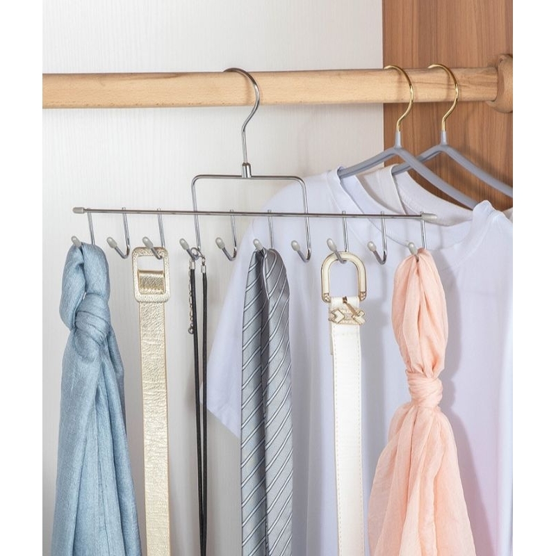 𝘽𝙪𝙗𝙗𝙡𝙚 𝙒𝙧𝙖𝙥 10pcs Ikea Spruttig Hanger Premium Hanger Penyangkut Baju