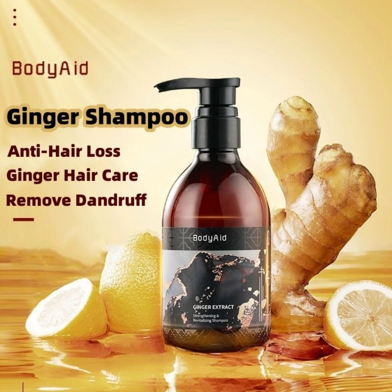 Bodyaid Ginger Shampoo Anti Hair Loss 330ml Shopee Malaysia